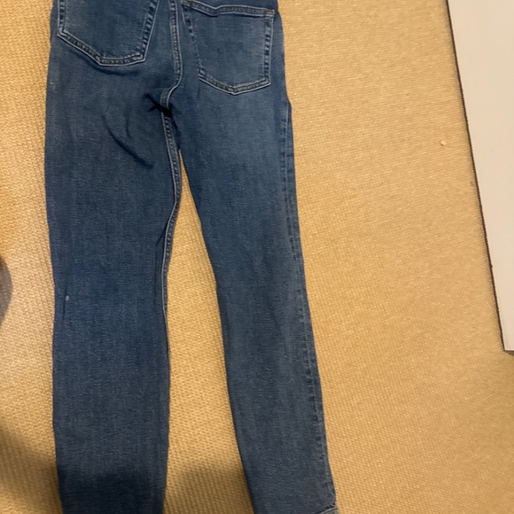 RE/DONE 90s high rise ankle crop jrams - Picture 3 of 6